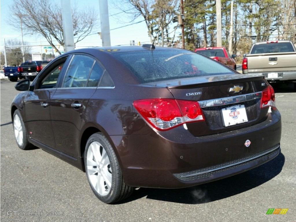 2015 Cruze LTZ - Autumn Bronze Metallic / Jet Black photo #4