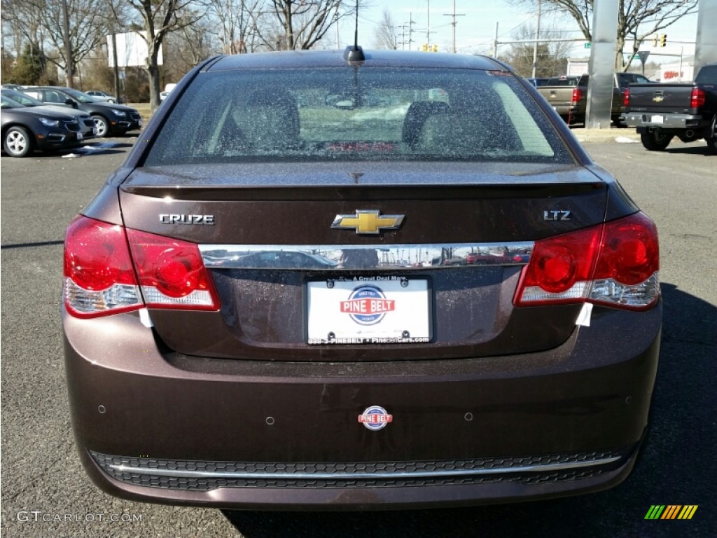 2015 Cruze LTZ - Autumn Bronze Metallic / Jet Black photo #5