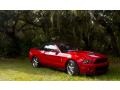 2010 Torch Red Ford Mustang Shelby GT500 Convertible  photo #1