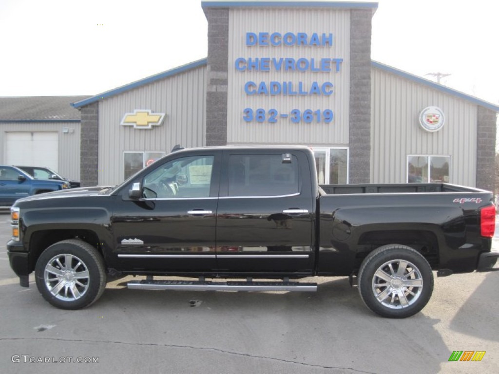 Black Chevrolet Silverado 1500