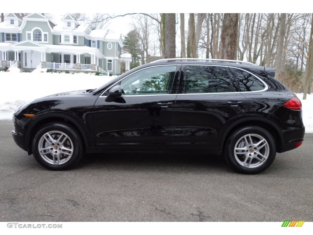 Black 2014 Porsche Cayenne S Exterior Photo #101489960