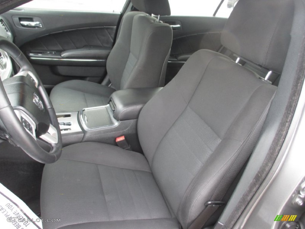 2012 Charger R/T AWD - Tungsten Metallic / Black photo #11