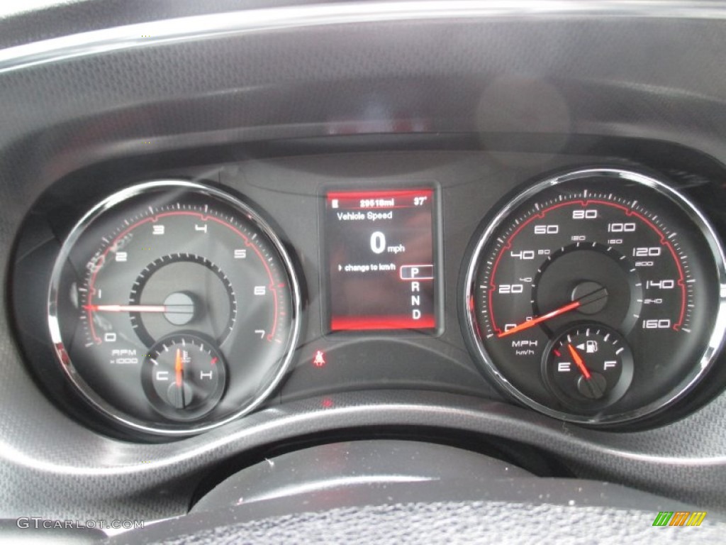 2012 Charger R/T AWD - Tungsten Metallic / Black photo #12