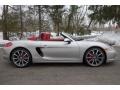 Platinum Silver Metallic 2013 Porsche Boxster S Exterior