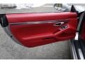 Carrera Red Natural Leather Door Panel Photo for 2013 Porsche Boxster #101490614