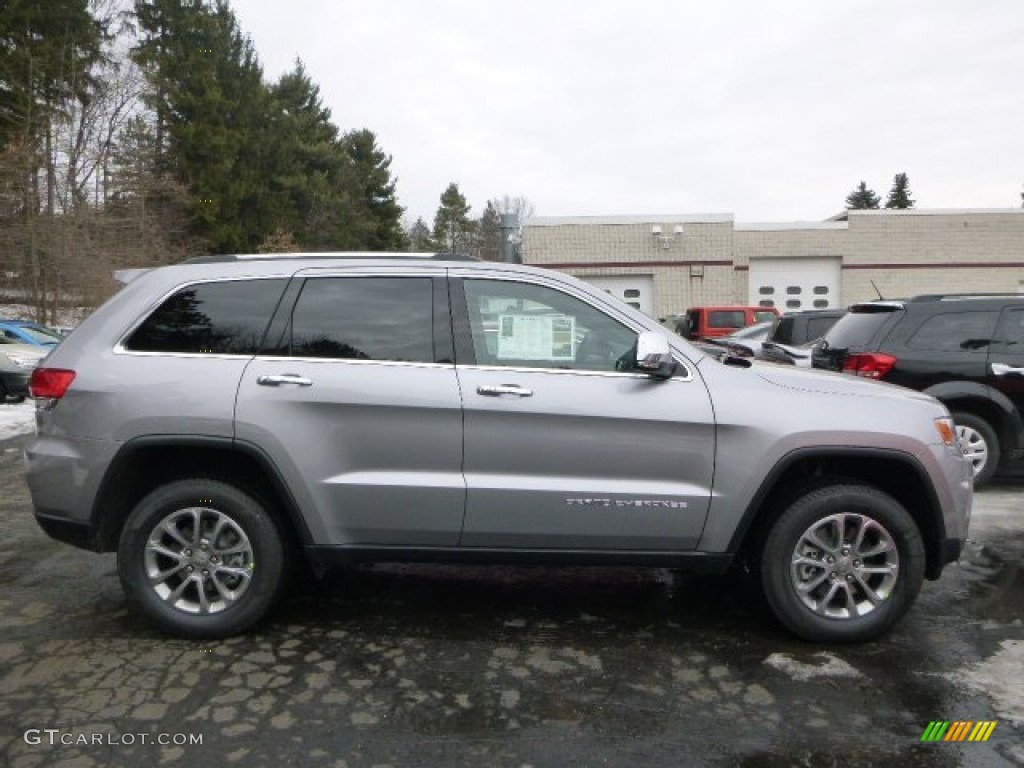 2015 Grand Cherokee Limited 4x4 - Billet Silver Metallic / Black photo #6