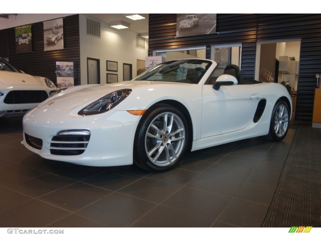 White 2014 Porsche Boxster Standard Boxster Model Exterior Photo #101490752