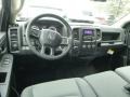 Black/Diesel Gray 2015 Ram 1500 Express Crew Cab 4x4 Interior Color