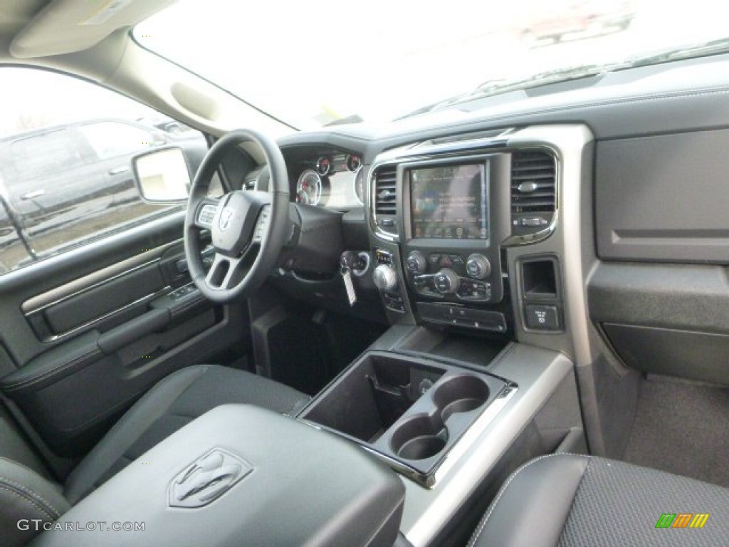 2015 1500 Sport Quad Cab 4x4 - Bright White / Black photo #11