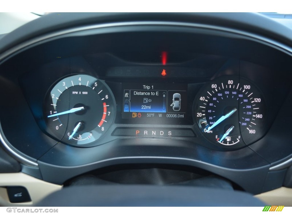 2015 Ford Fusion SE Gauges Photo #101494397