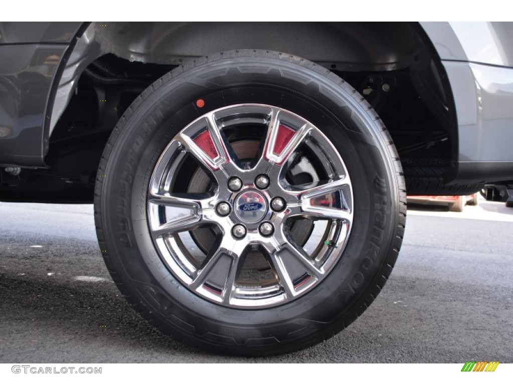 2015 Ford F150 XLT SuperCrew Wheel Photo #101494712
