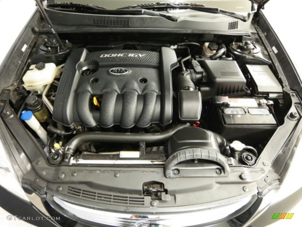 2008 Kia Optima LX 2.4 Liter DOHC 16-Valve 4 Cylinder Engine Photo #101496101
