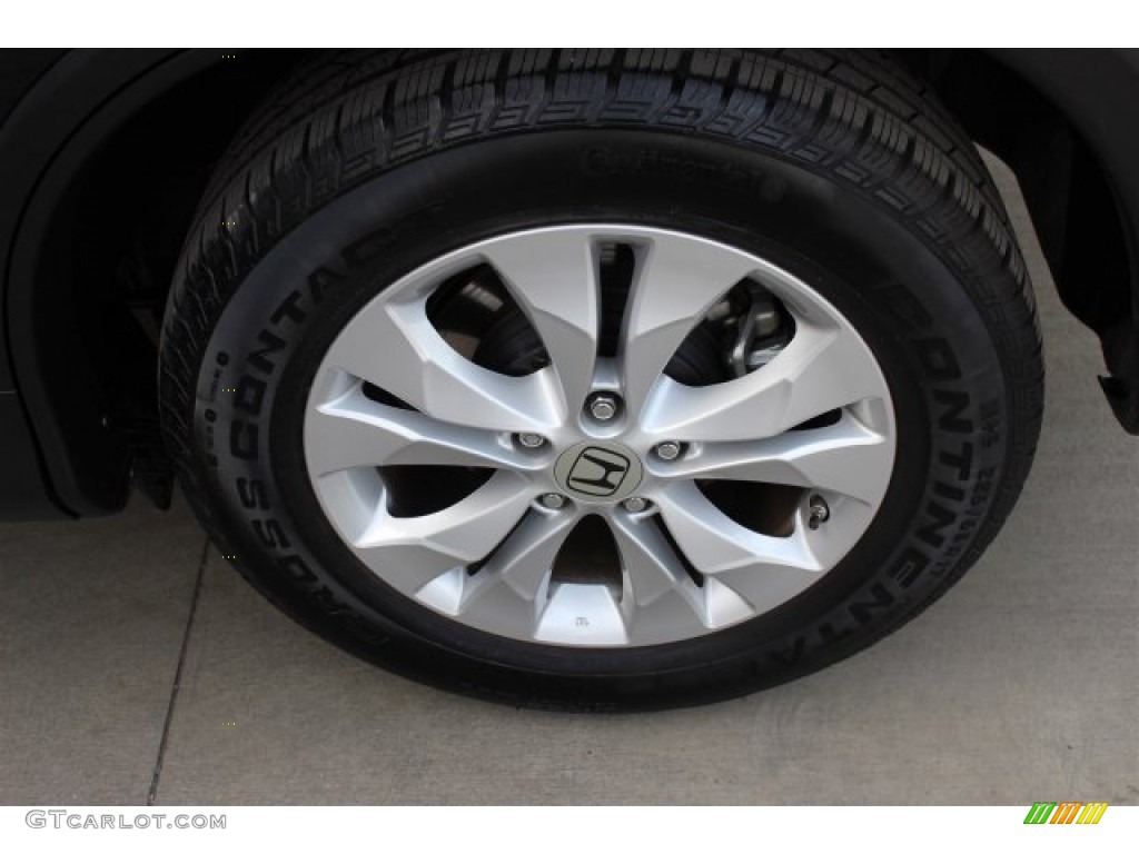 2013 CR-V EX-L - Crystal Black Pearl / Black photo #21