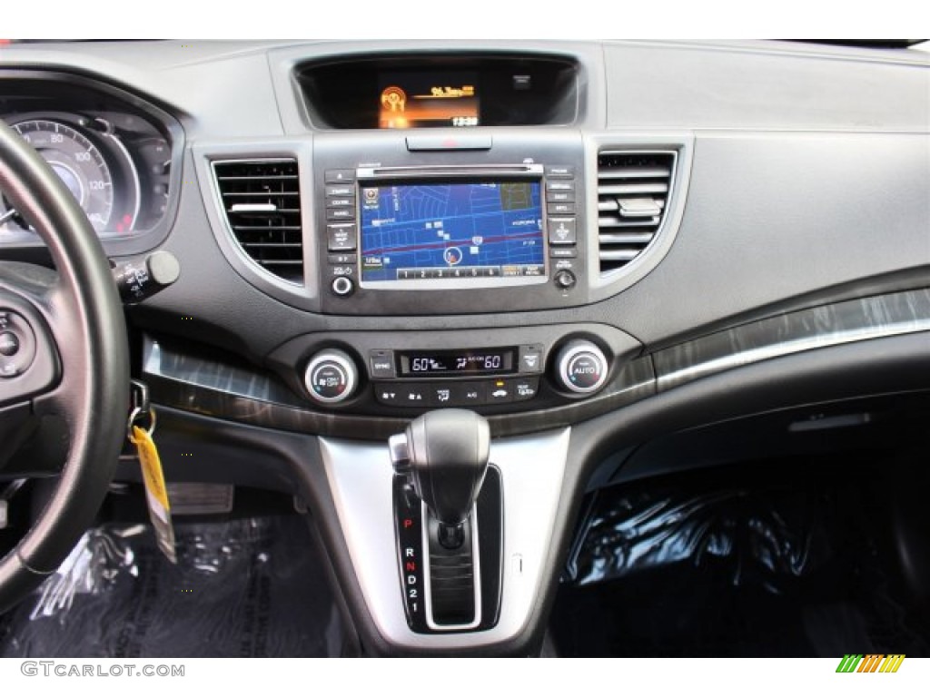 2013 CR-V EX-L - Crystal Black Pearl / Black photo #23