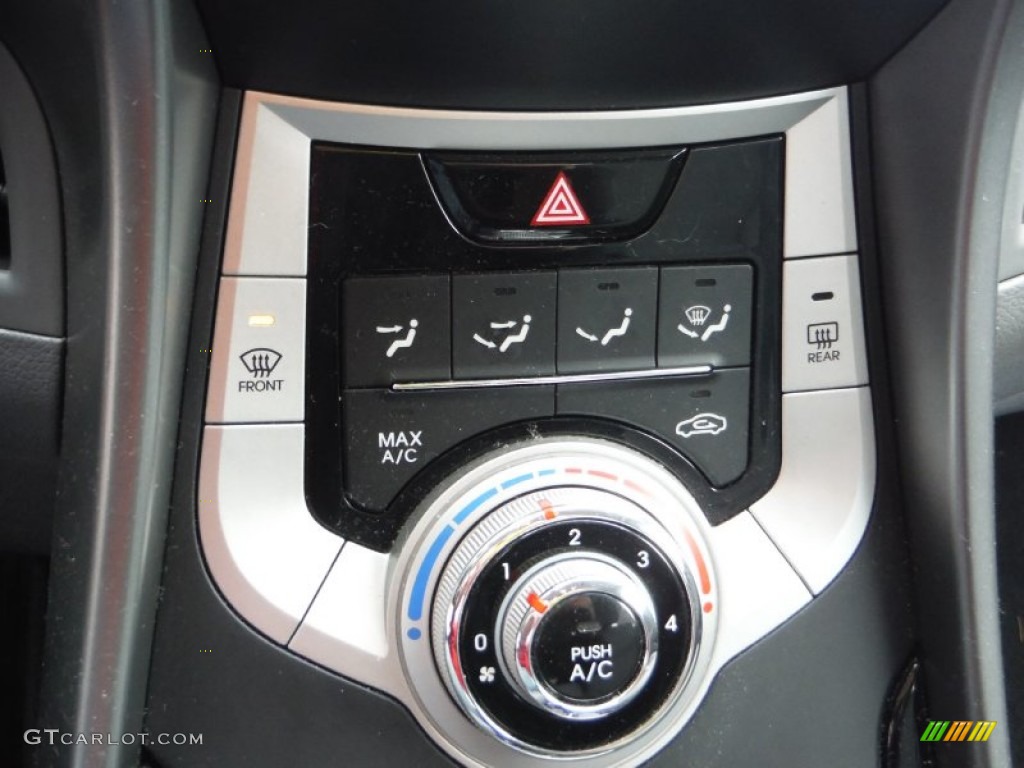 2012 Elantra GLS - Harbor Gray Metallic / Gray photo #14