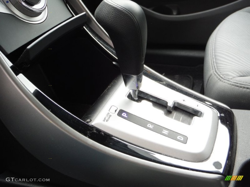 2012 Elantra GLS - Harbor Gray Metallic / Gray photo #15
