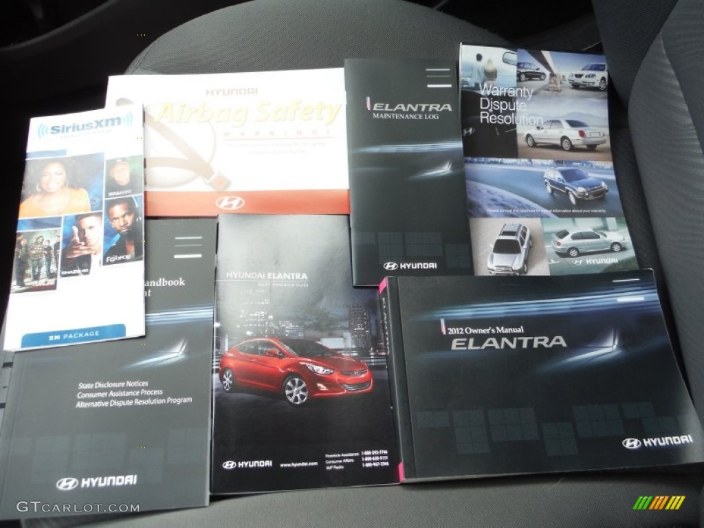 2012 Elantra GLS - Harbor Gray Metallic / Gray photo #21