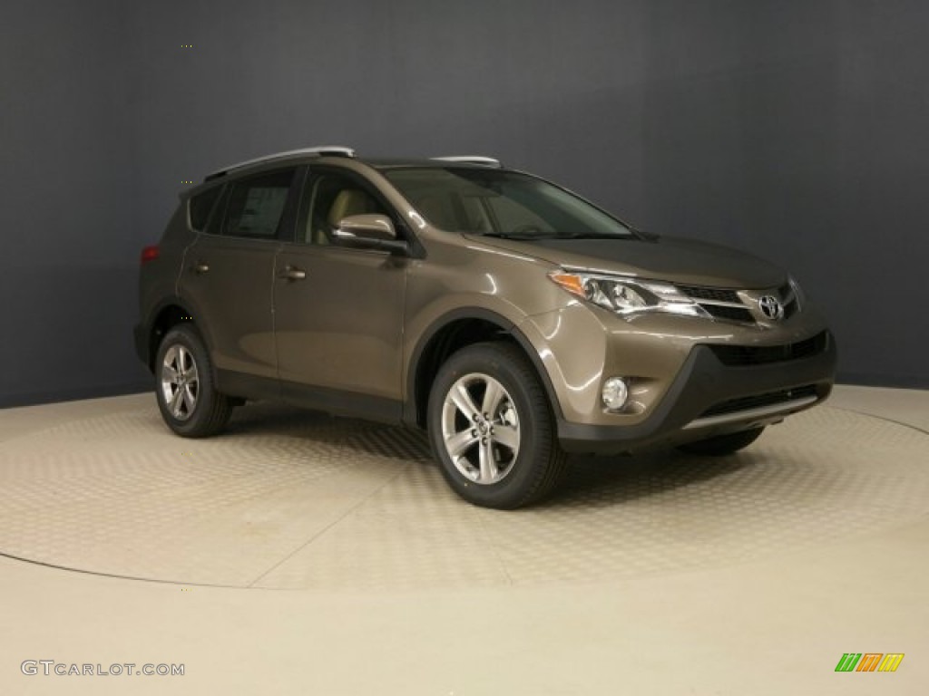 2015 RAV4 XLE - Pyrite Mica / Latte photo #2