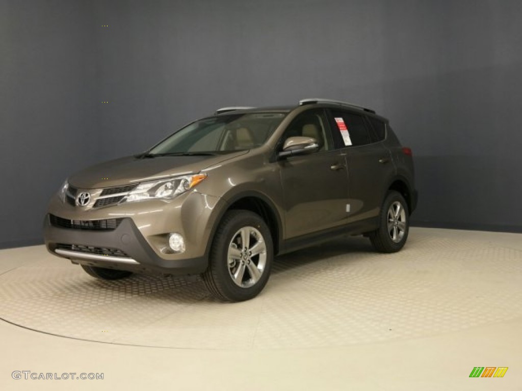 2015 RAV4 XLE - Pyrite Mica / Latte photo #4