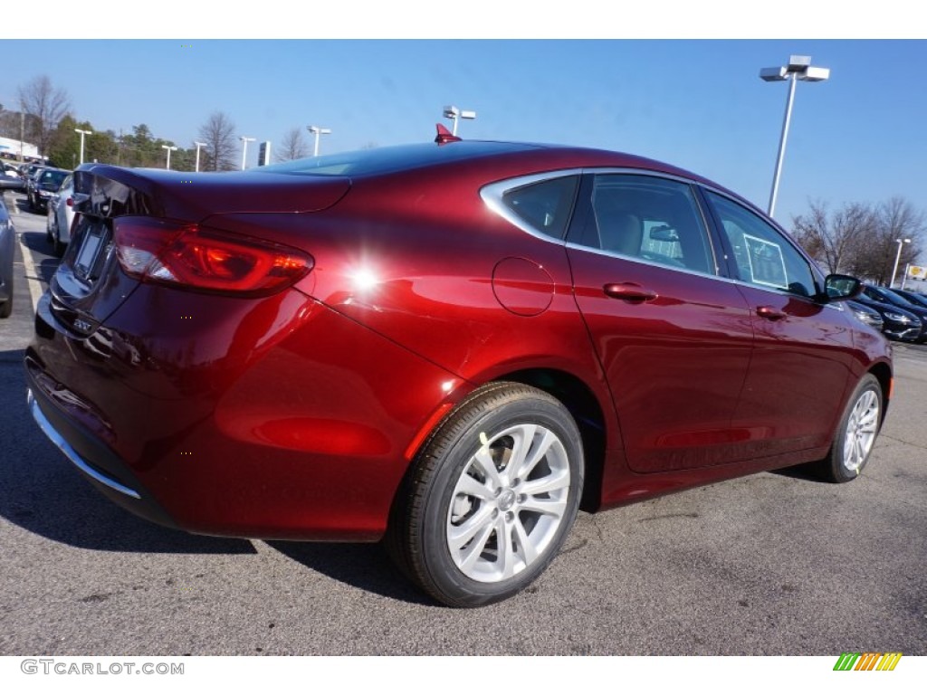 Velvet Red Pearl 2015 Chrysler 200 Limited Exterior Photo #101499125