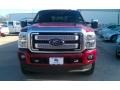 2015 Ruby Red Ford F250 Super Duty Lariat Crew Cab 4x4  photo #6