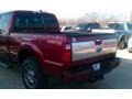 2015 Ruby Red Ford F250 Super Duty Lariat Crew Cab 4x4  photo #11