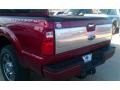 2015 Ruby Red Ford F250 Super Duty Lariat Crew Cab 4x4  photo #12