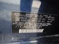 ZU3: Windy Sea Blue 2015 Hyundai Elantra GT Standard Elantra GT Model Color Code