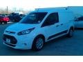 2015 Frozen White Ford Transit Connect XLT Van  photo #8