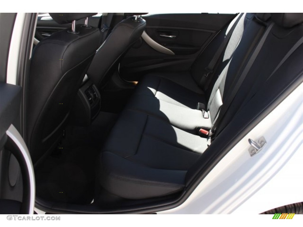 2015 3 Series 320i Sedan - Alpine White / Black photo #5