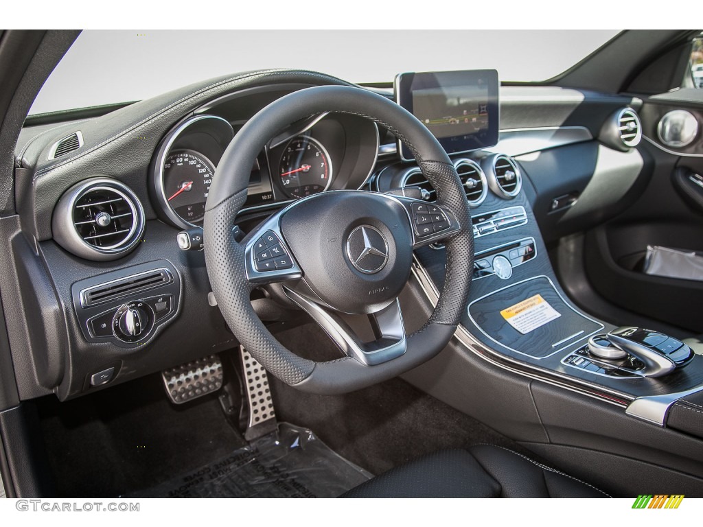 Black Interior 2015 Mercedes-Benz C 300 Photo #101501510