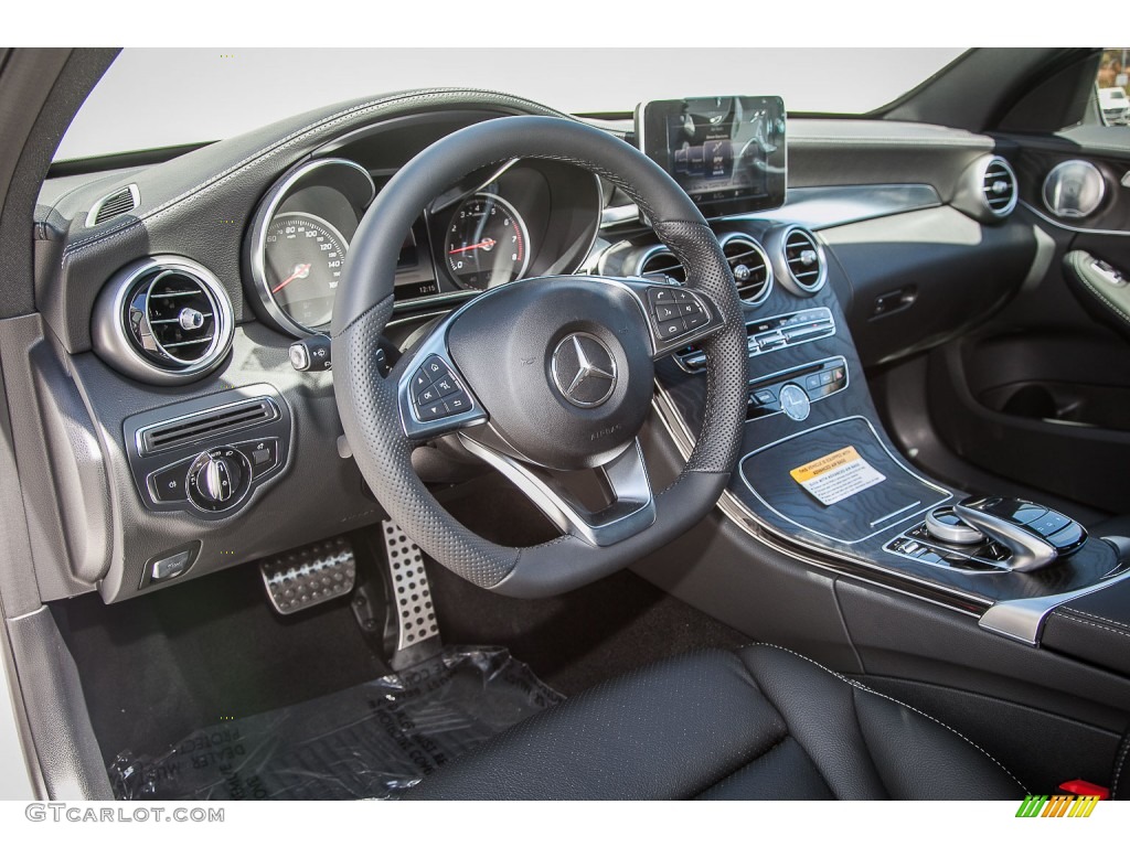Black Interior 2015 Mercedes-Benz C 300 Photo #101501909