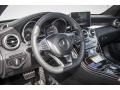 Cranberry Red/Black 2015 Mercedes-Benz C 300 Dashboard