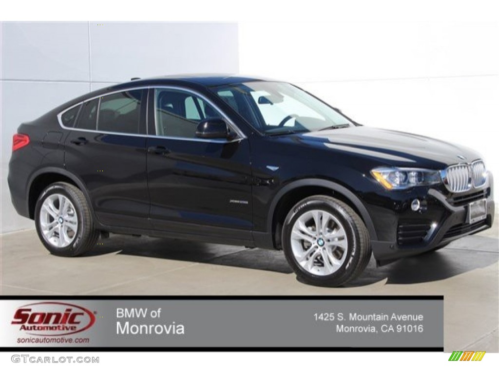 2015 X4 xDrive28i - Jet Black / Black photo #1