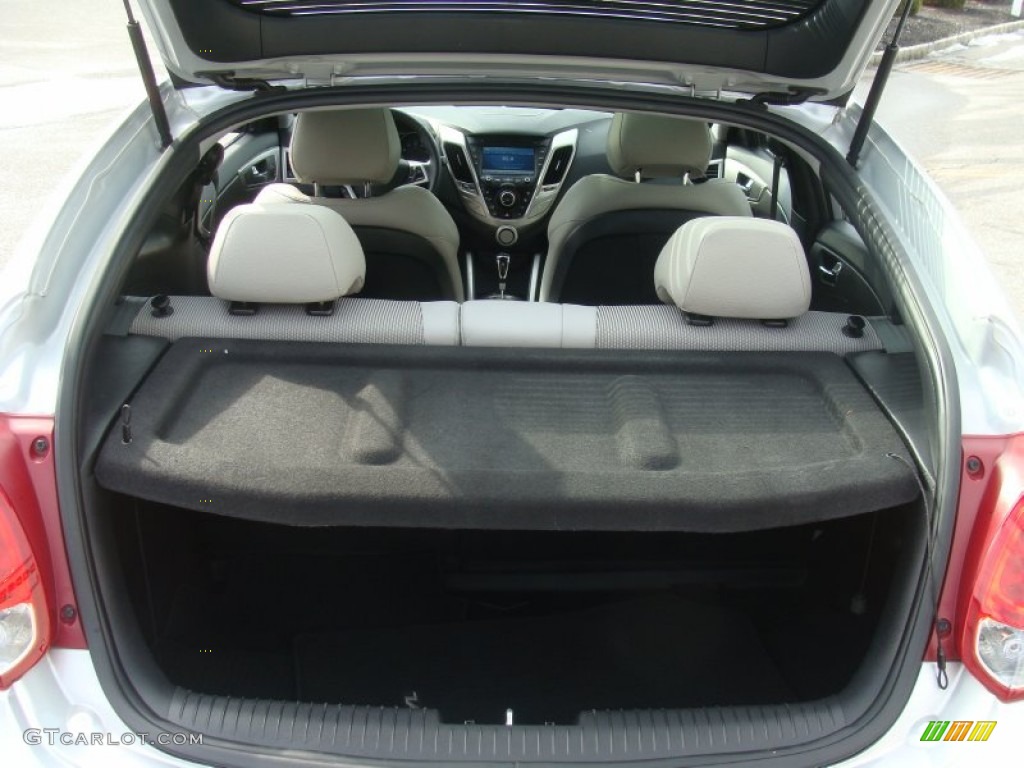 2012 Veloster  - Ironman Silver / Gray photo #6