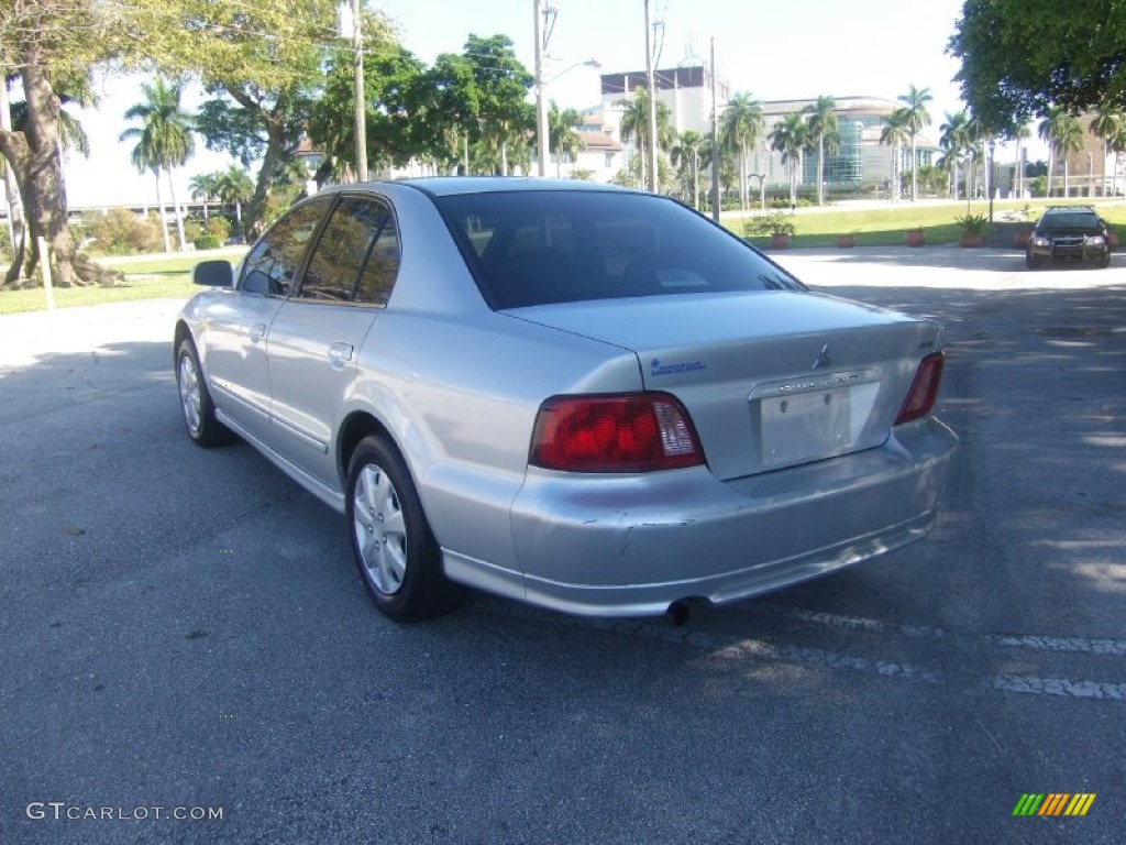 2003 Galant ES - Sterling Silver Metallic / Gray photo #3