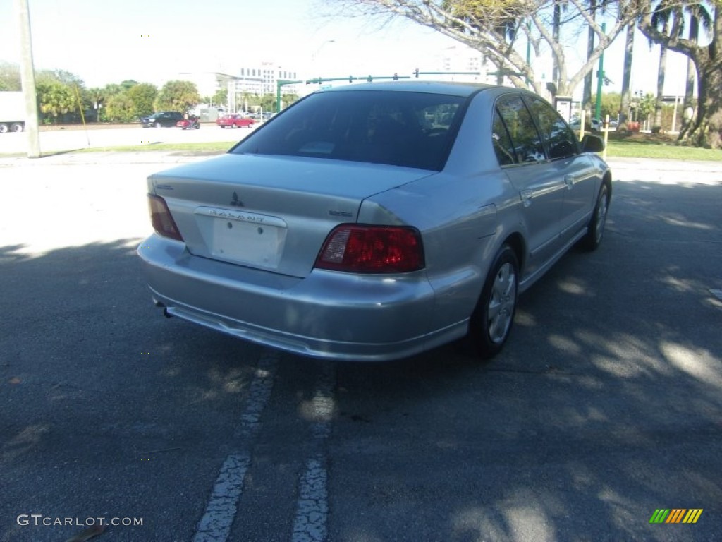 2003 Galant ES - Sterling Silver Metallic / Gray photo #4