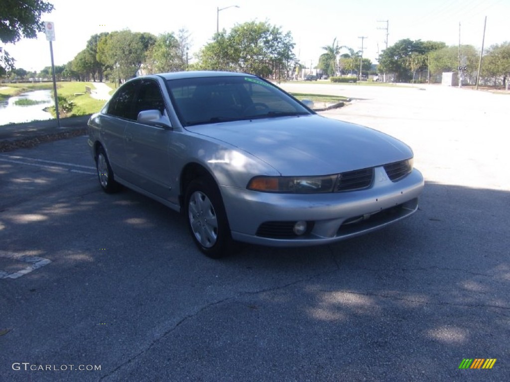 2003 Galant ES - Sterling Silver Metallic / Gray photo #6