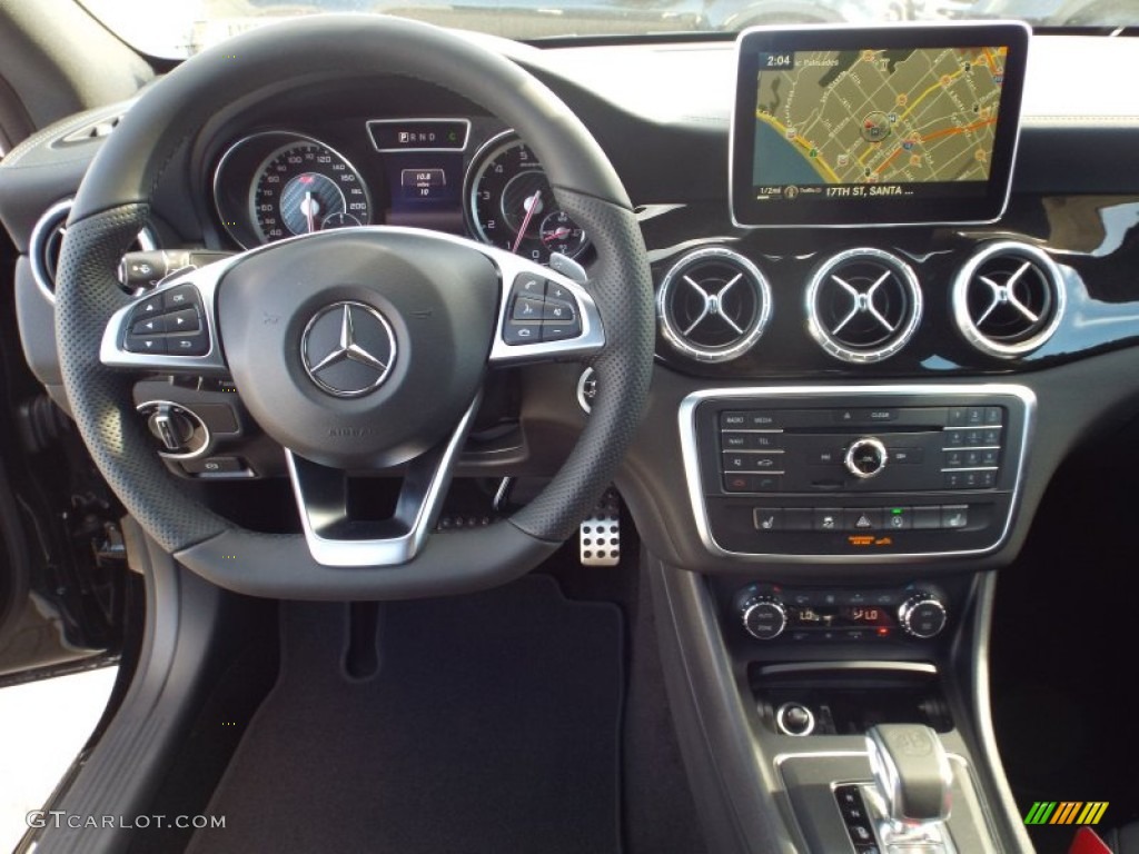 2015 Mercedes-Benz CLA 45 AMG Black Dashboard Photo #101506082