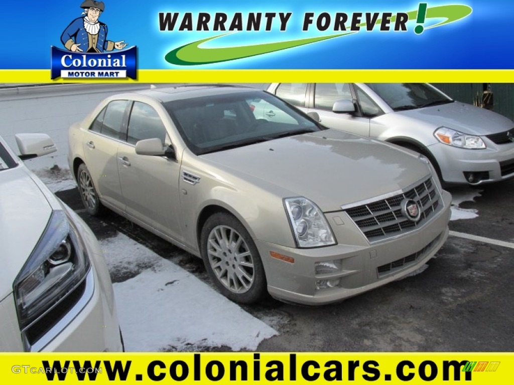 2009 STS 4 V6 AWD - Gold Mist / Ebony photo #1