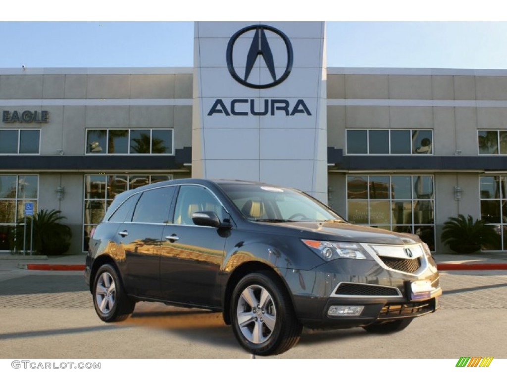 2013 MDX SH-AWD - Graphite Luster Metallic / Ebony photo #1