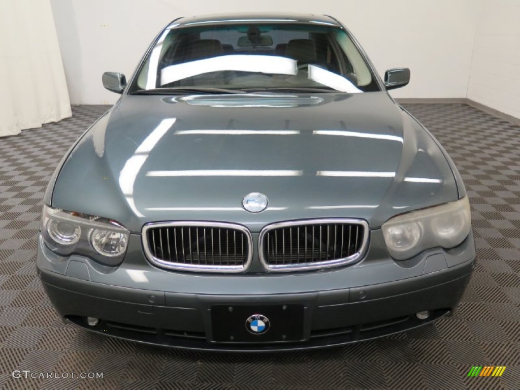 2003 7 Series 745i Sedan - Titanium Grey Metallic / Basalt Grey/Flannel Grey photo #2