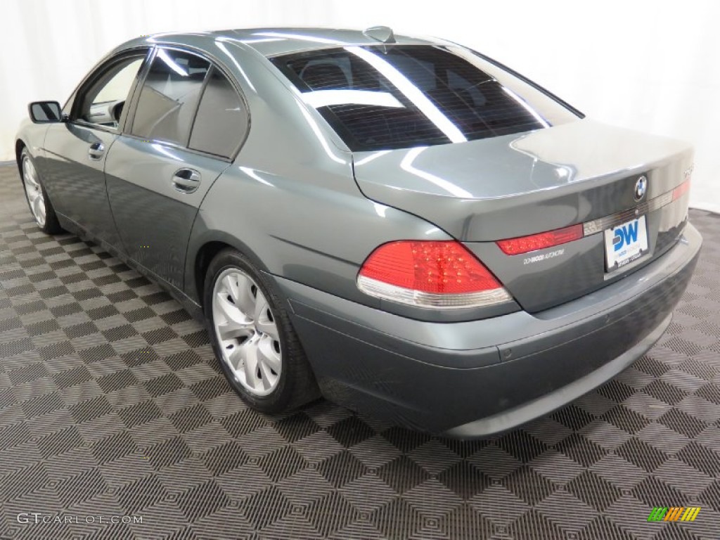 2003 7 Series 745i Sedan - Titanium Grey Metallic / Basalt Grey/Flannel Grey photo #4