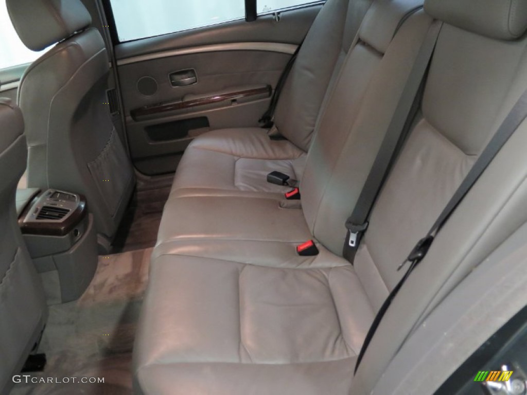 2003 7 Series 745i Sedan - Titanium Grey Metallic / Basalt Grey/Flannel Grey photo #9