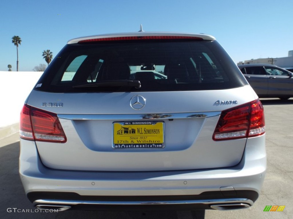 2015 E 350 4Matic Wagon - Iridium Silver Metallic / Black photo #5