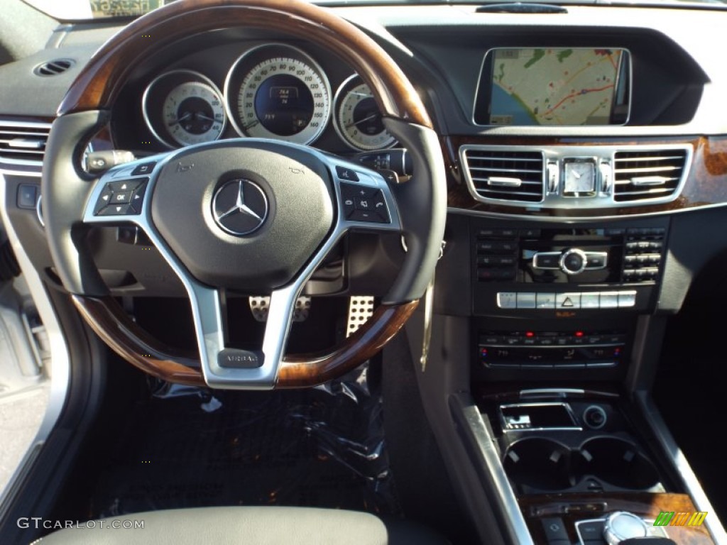 2015 Mercedes-Benz E 350 4Matic Wagon Black Dashboard Photo #101507825