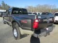 2008 Dark Shadow Grey Metallic Ford F350 Super Duty Lariat Crew Cab 4x4 Dually  photo #3