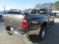 2008 Dark Shadow Grey Metallic Ford F350 Super Duty Lariat Crew Cab 4x4 Dually  photo #7