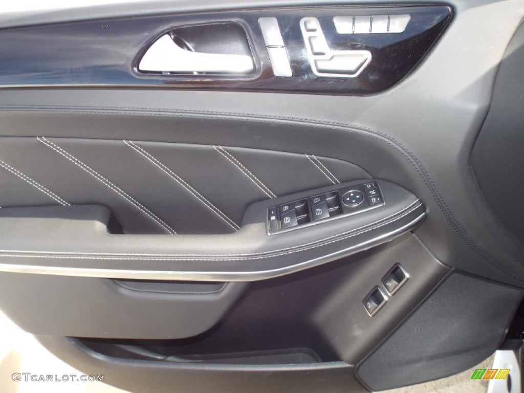 2015 Mercedes-Benz GL 63 AMG 4Matic Black Door Panel Photo #101508444