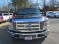 2008 Dark Shadow Grey Metallic Ford F350 Super Duty Lariat Crew Cab 4x4 Dually  photo #10